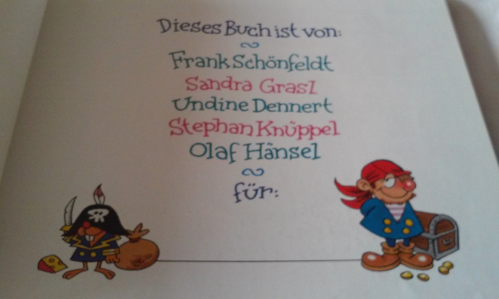 Matrose Schönfeldt schreibt ein Buch Kinderbuch für Gross und Klein