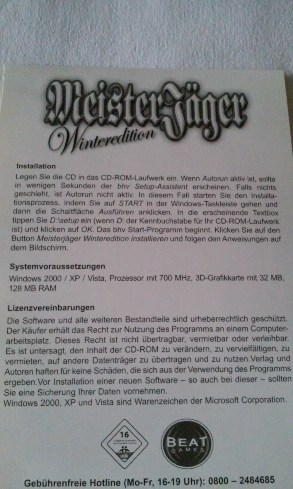 Meisterjäger - Winteredition  PC Spiel