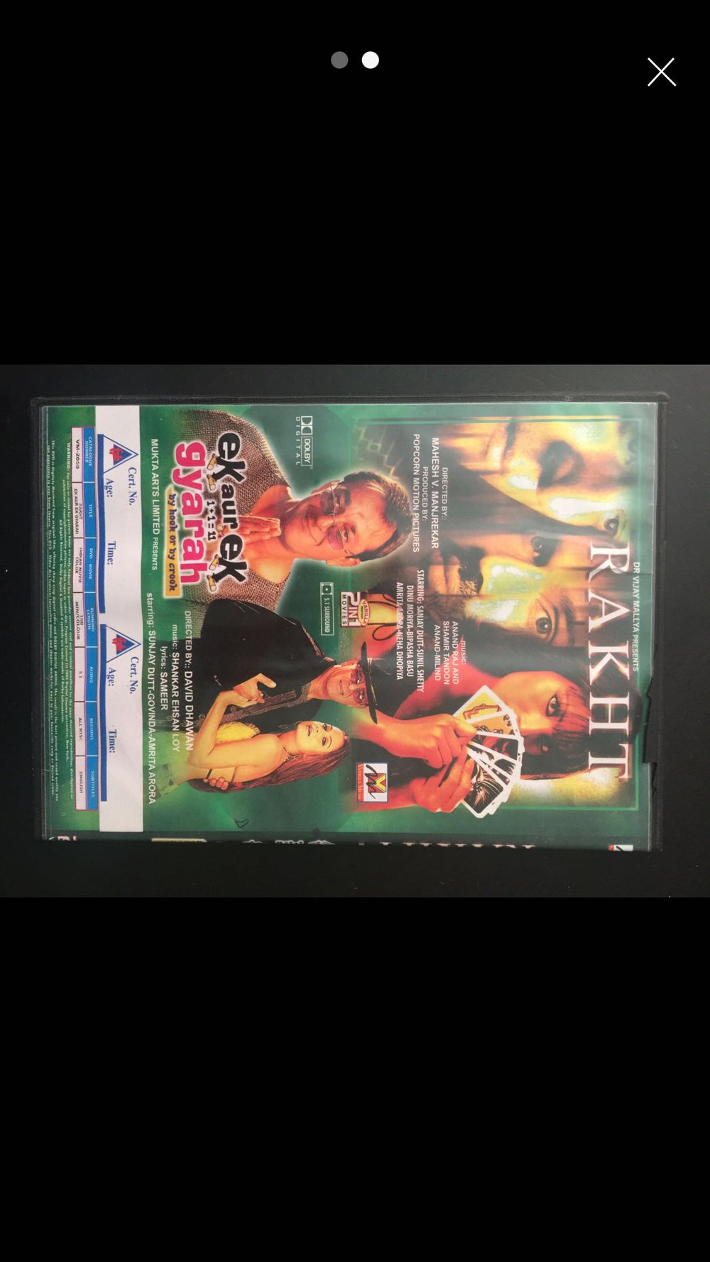 2 indische Filme 3€