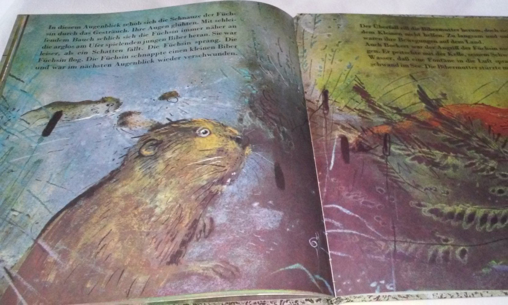 Bockert. Ein Tag im Leben eines Bibers altes Kinderbuch Sammlerstück  Geschenktipp