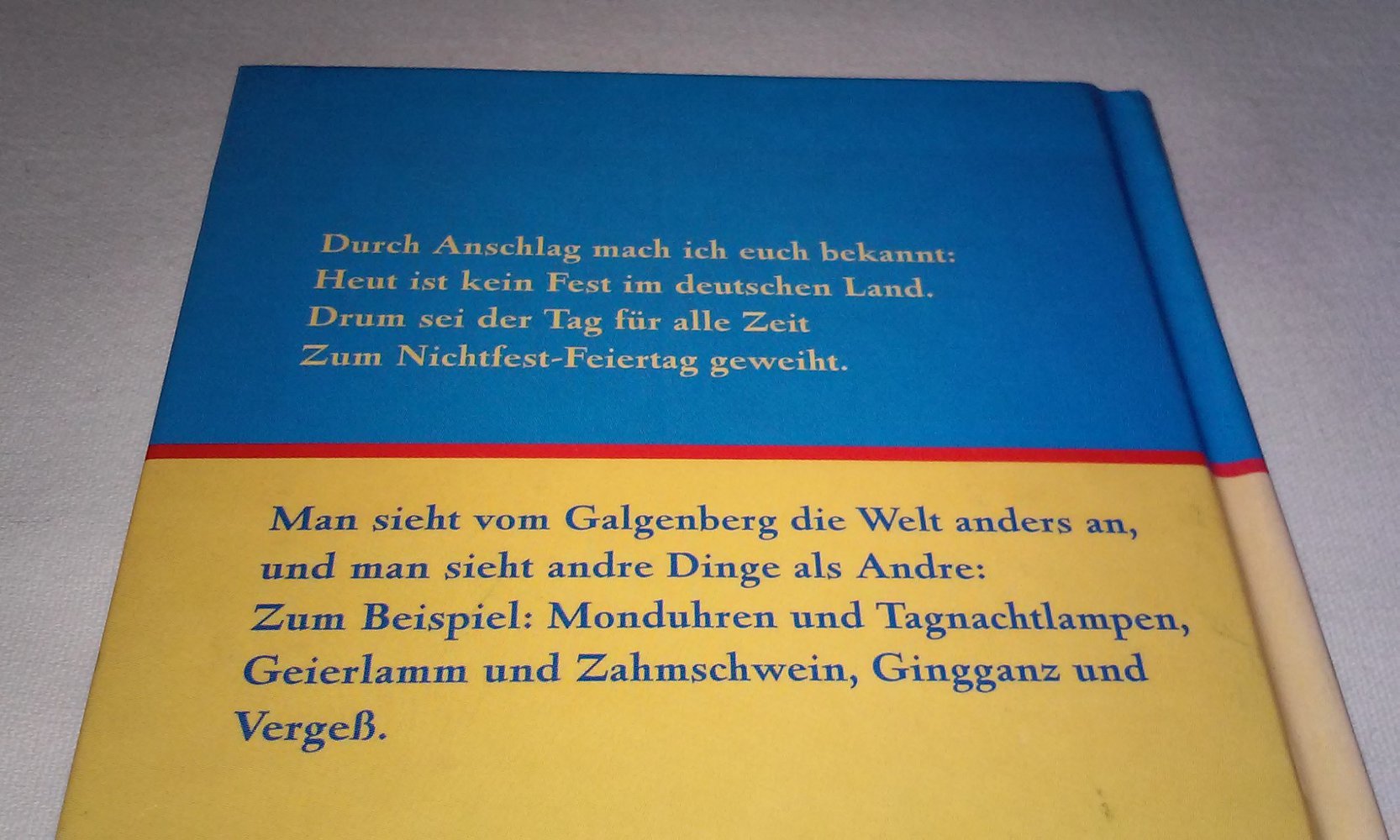 Galgenhumor Christian Morgenstern Geschichten und Gedichte  Sammlerstück Geschenktipp