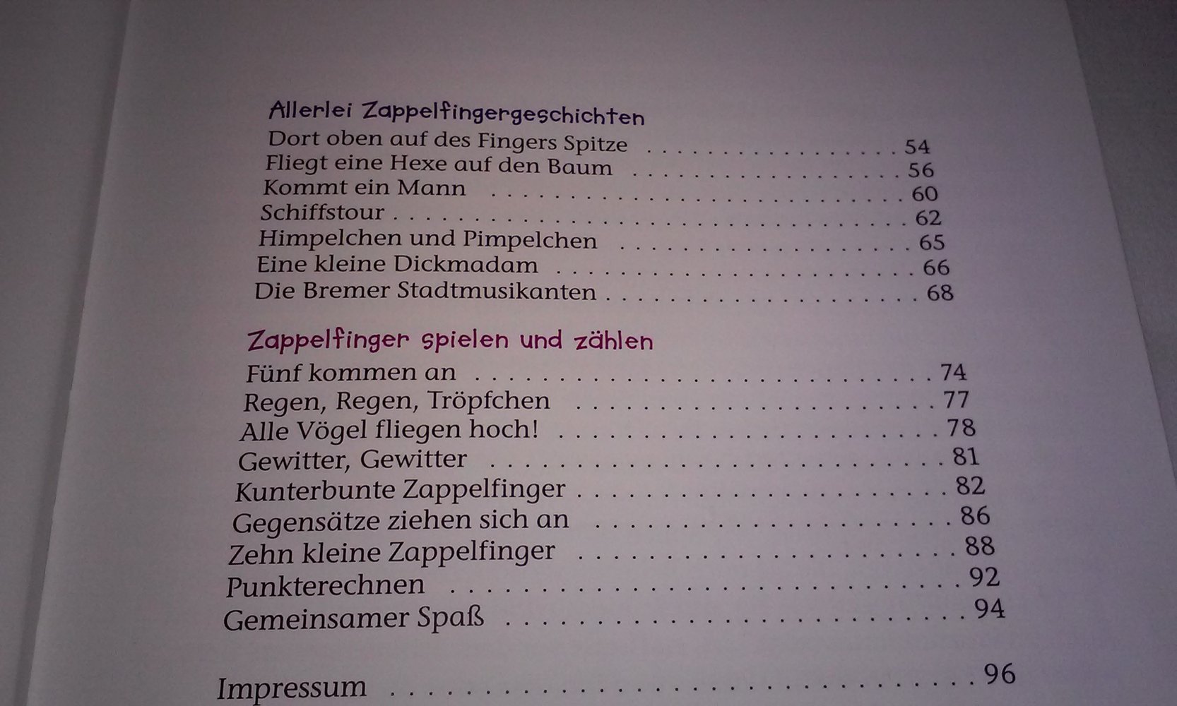 Die schönsten Zappelfingerspiele: Spielideen, Lieder und Reime