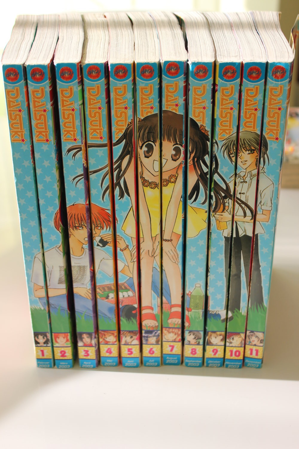 Daisuki 1-11 2003, Manga, Sammelband