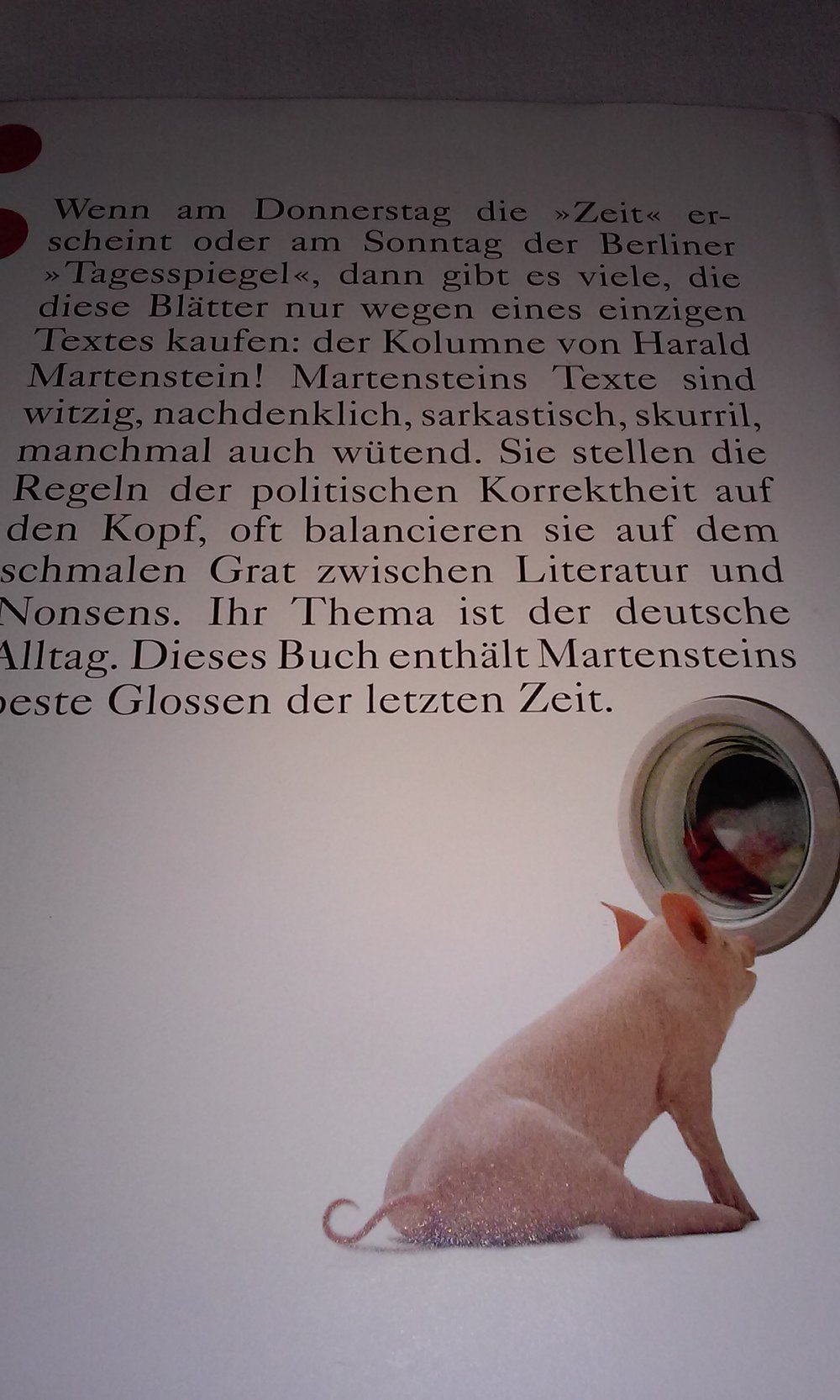 Ansichten eines Hausschweins: Neue Geschichten über alte Probleme  Witz/Humor Geschenktipp