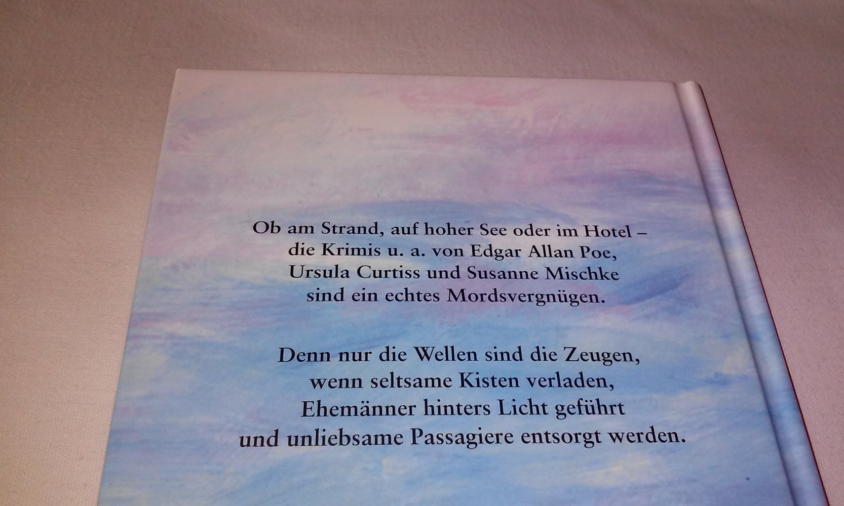 Ein Mordsvergnügen am Meer: Maritime Krimis für kleine Auszeiten  Sammlerstück Geschenktipp