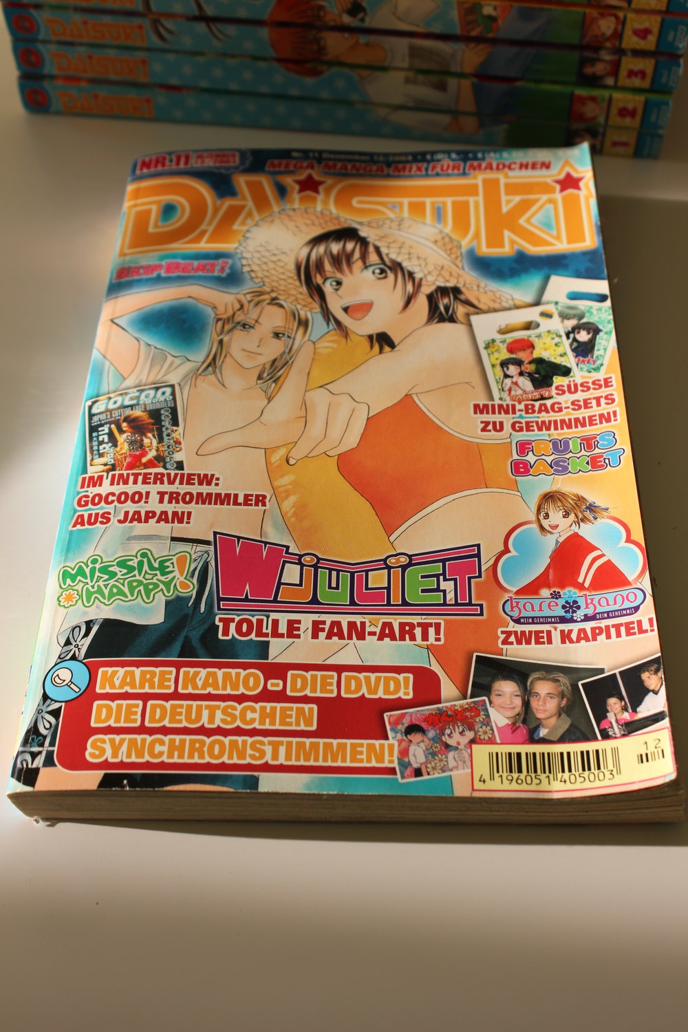 Daisuki 1-11 2003, Manga, Sammelband