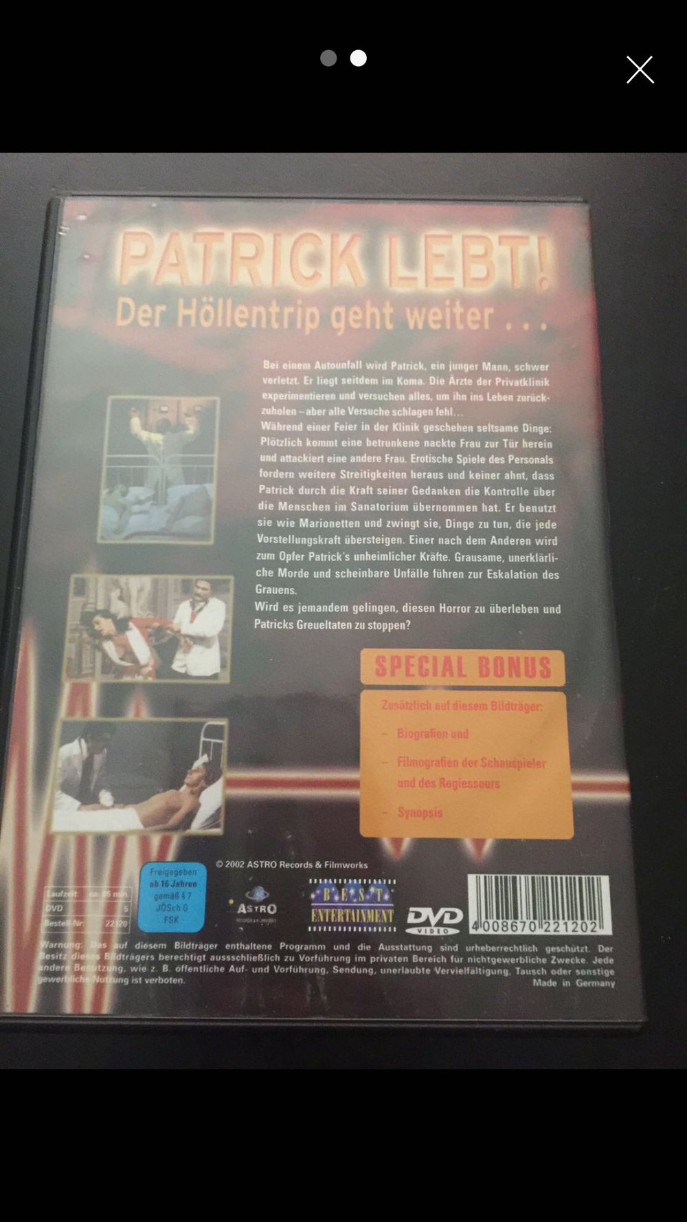 Patrick lebt 