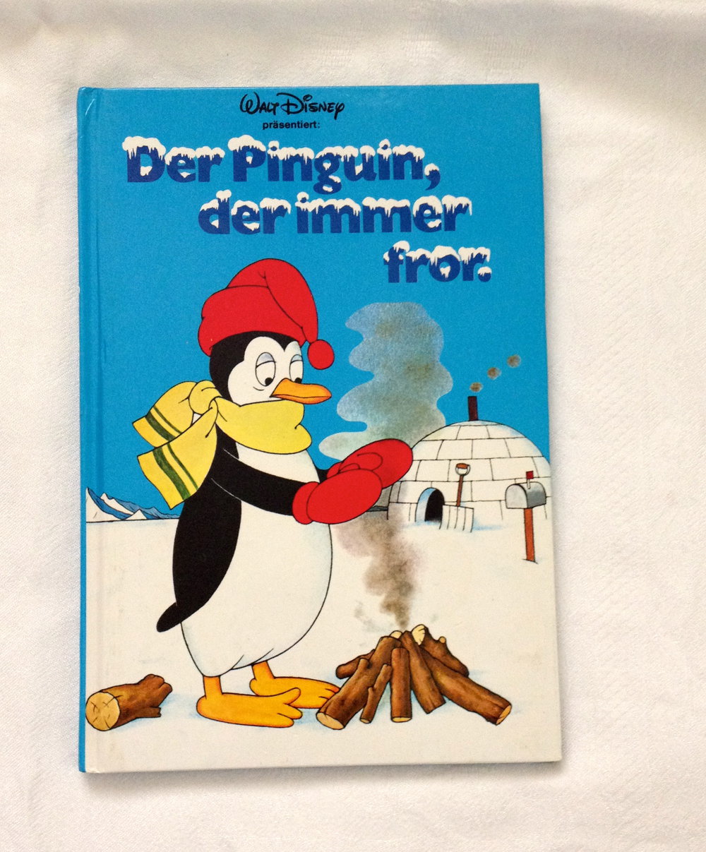 Der Pinguin, der immer fror präsentiert von Walt Disney Kinderbuch mit Bildern