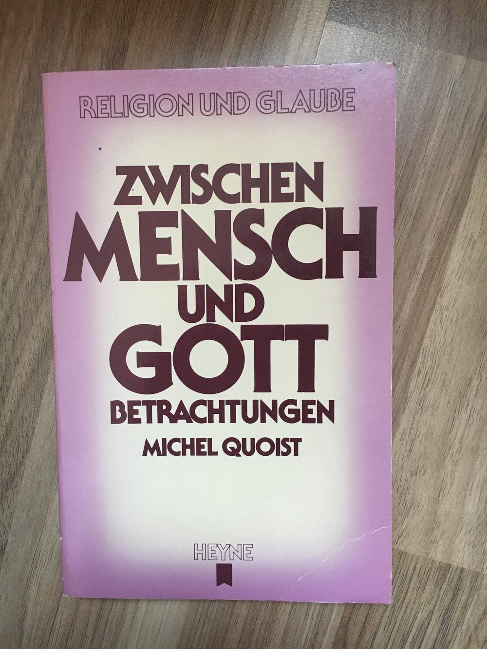 Zwischen Mensch und Gott. Betrachtungen 