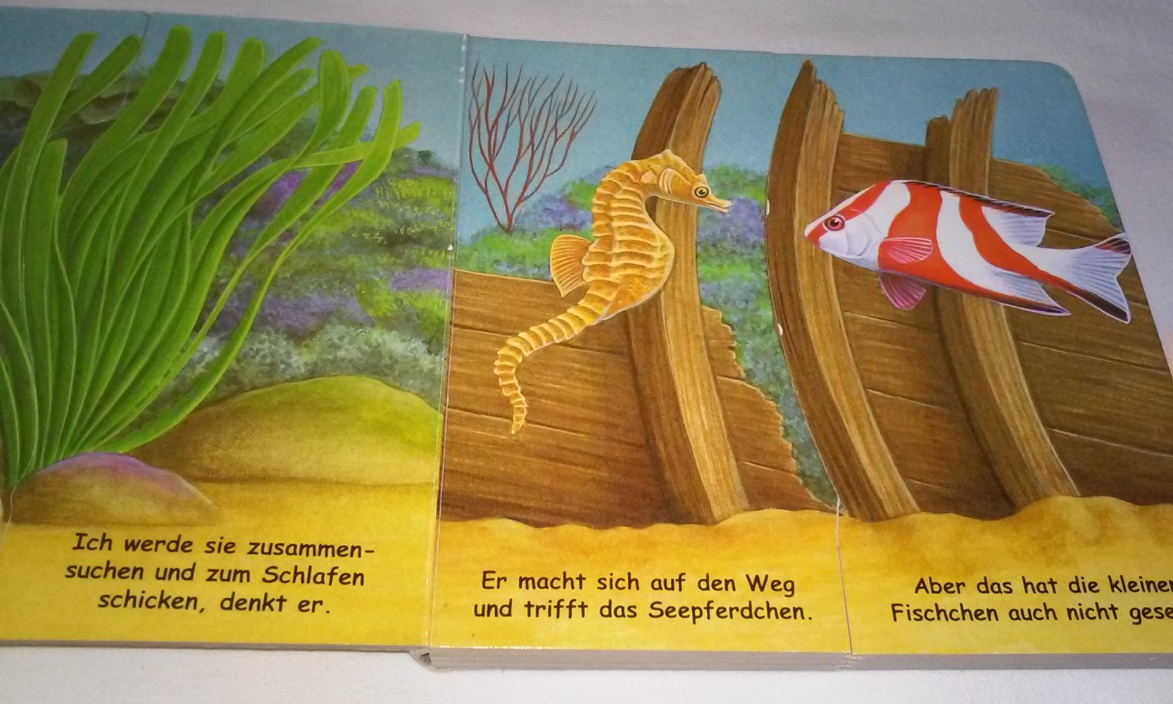Ziehen und Staunen!: Felix, der Fisch - Ein Buch über Zahlen Pappbilderbuch