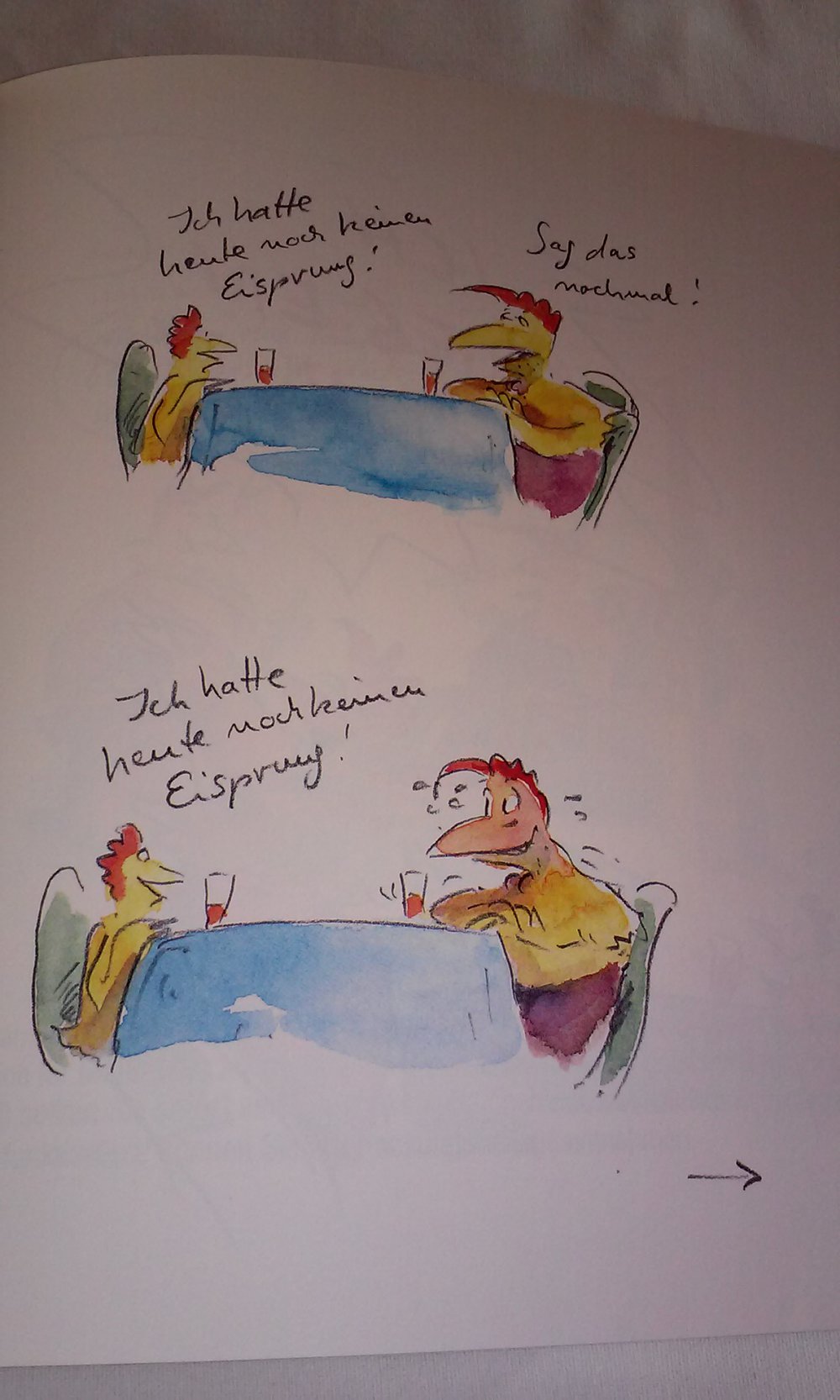 Herzlich Willkommen! Das Buch zum Bauch(Schwangerschaft/Geburt) Cartoon Geschenktipp