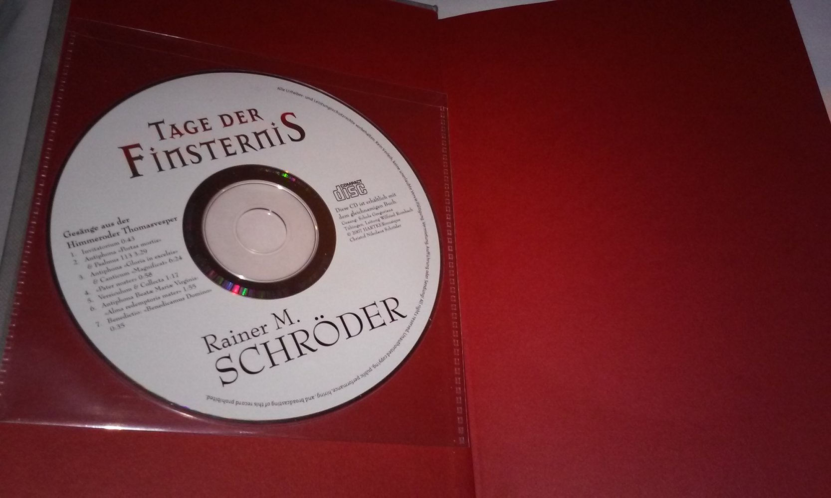 Tage der Finsternis  historischer Krimi  mit CD 