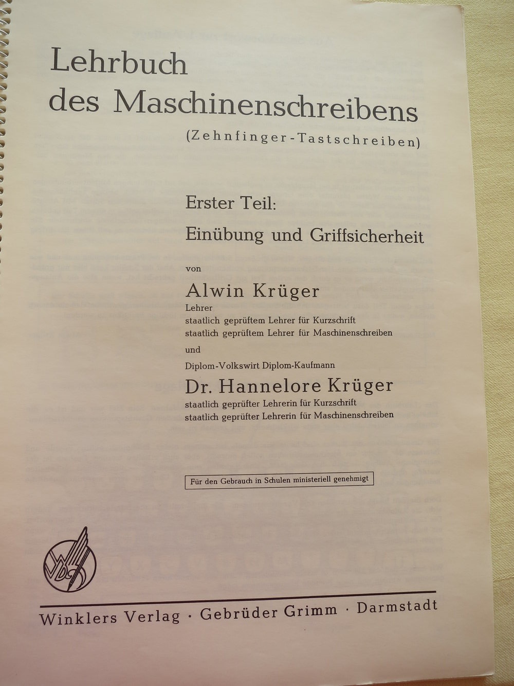 Maschinenschreiben