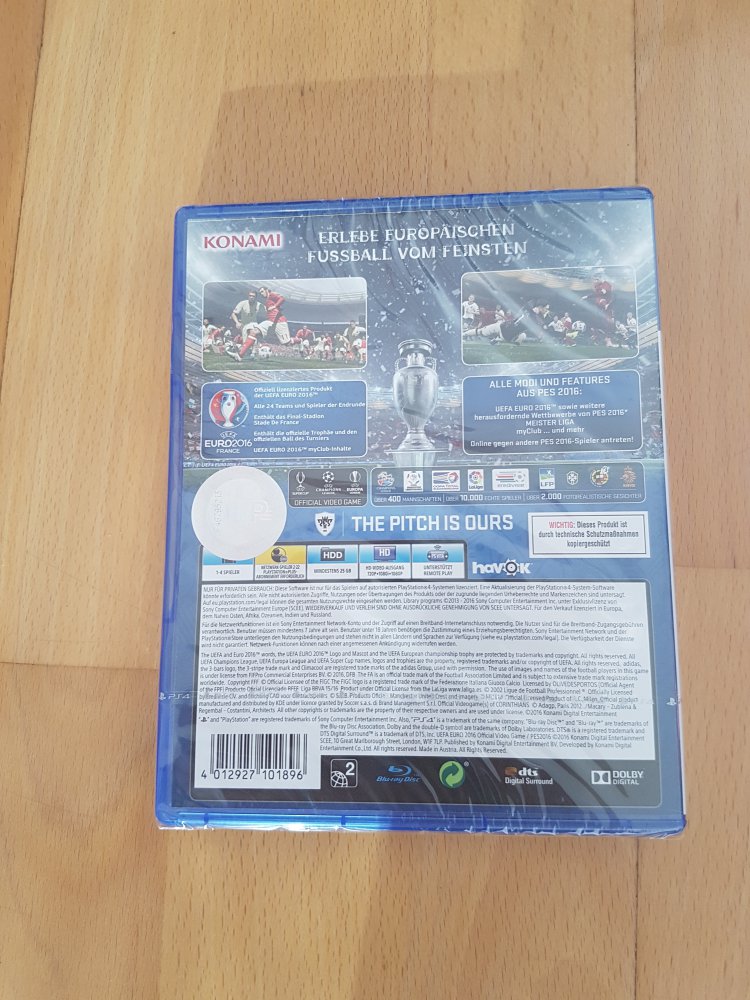 Pro Evolution Soccer 2016 für PS4 OVP