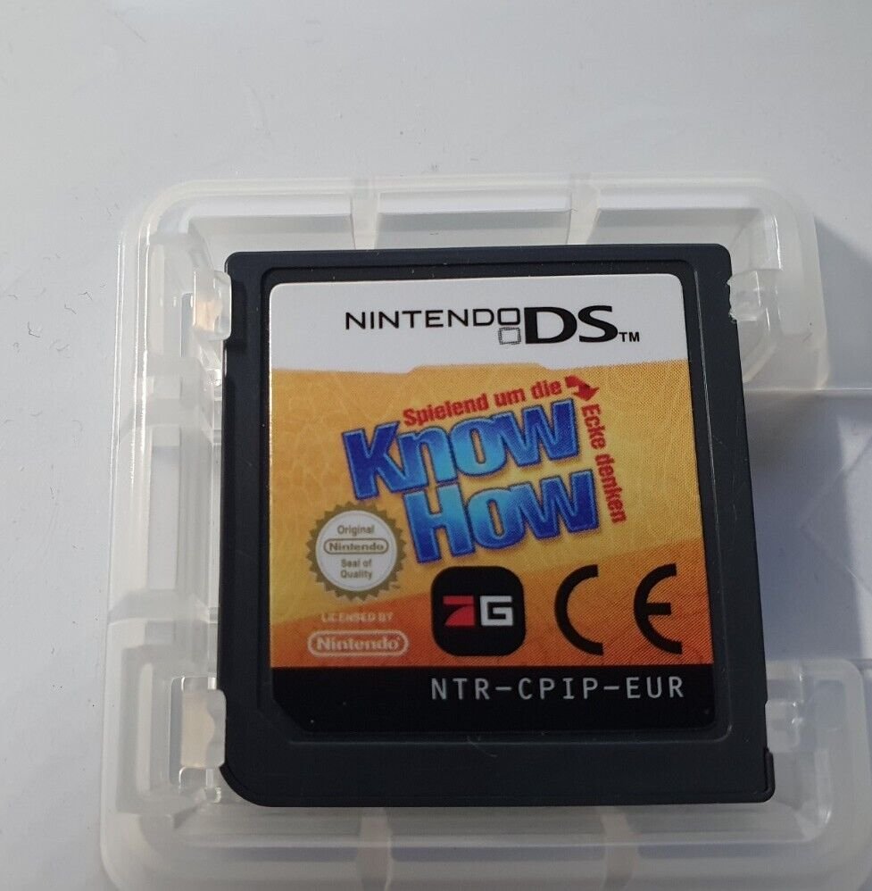 Nintendo DS - Know How - Spielend um die Ecke denken - Spiel