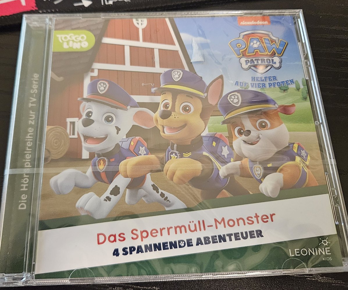 CD Paw Patrol 46 – Das Sperrmüll-Monster (Neu/OVP)