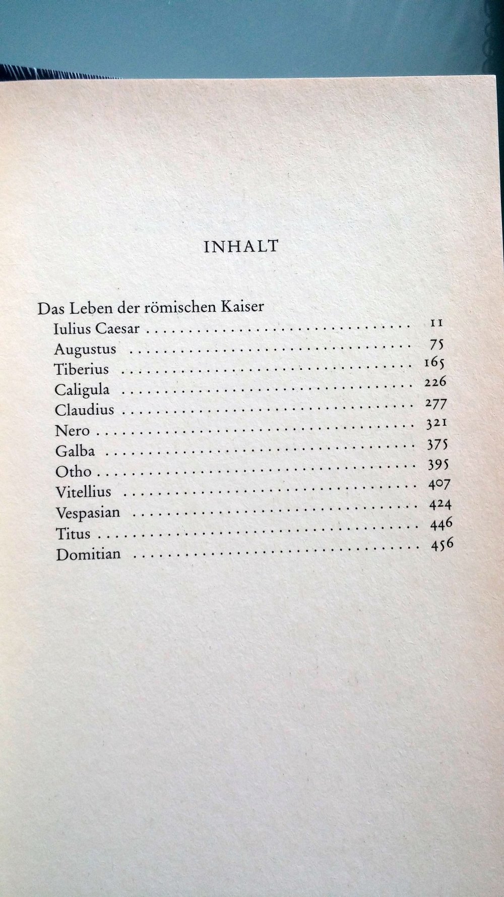 Die Leben der Römischen Kaiser 