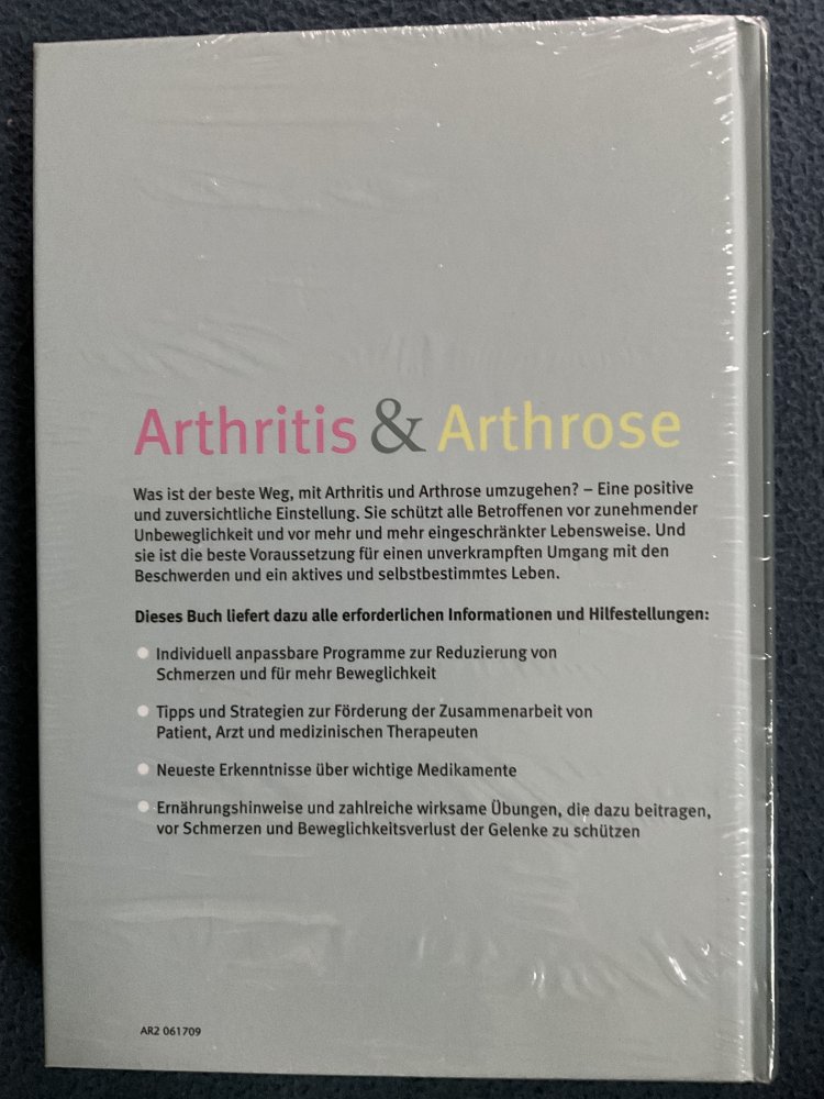 Buch NEU - Arthritis & Arthrose: erkennen, vorbeugen, behandeln  