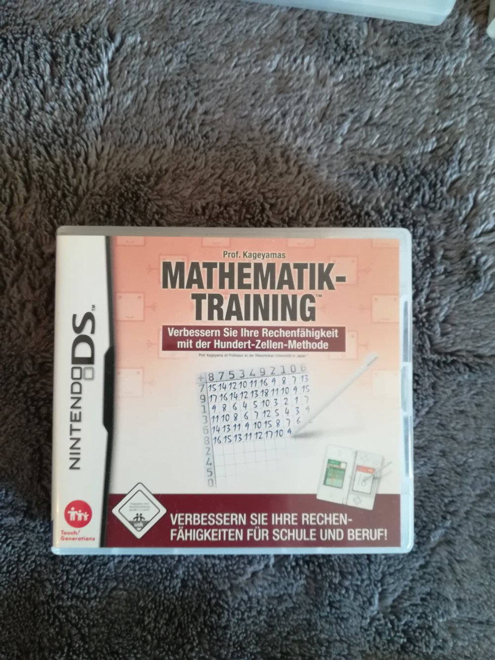 Nintendo DS Spiel ( Mathematik Training) 