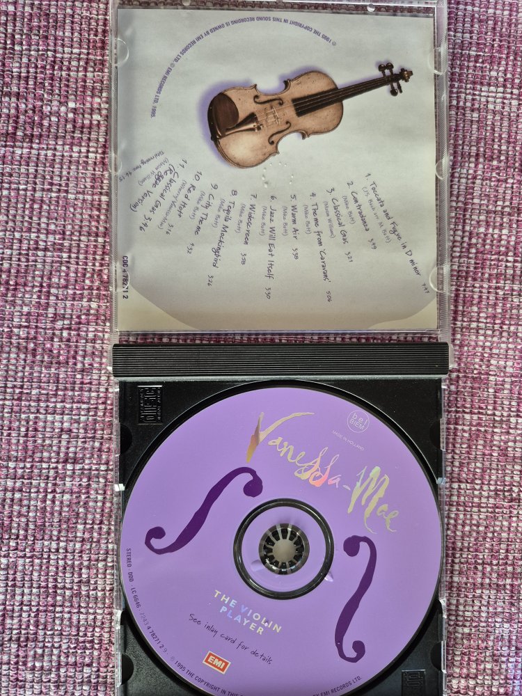 Vanessa Mae. The Violin Player