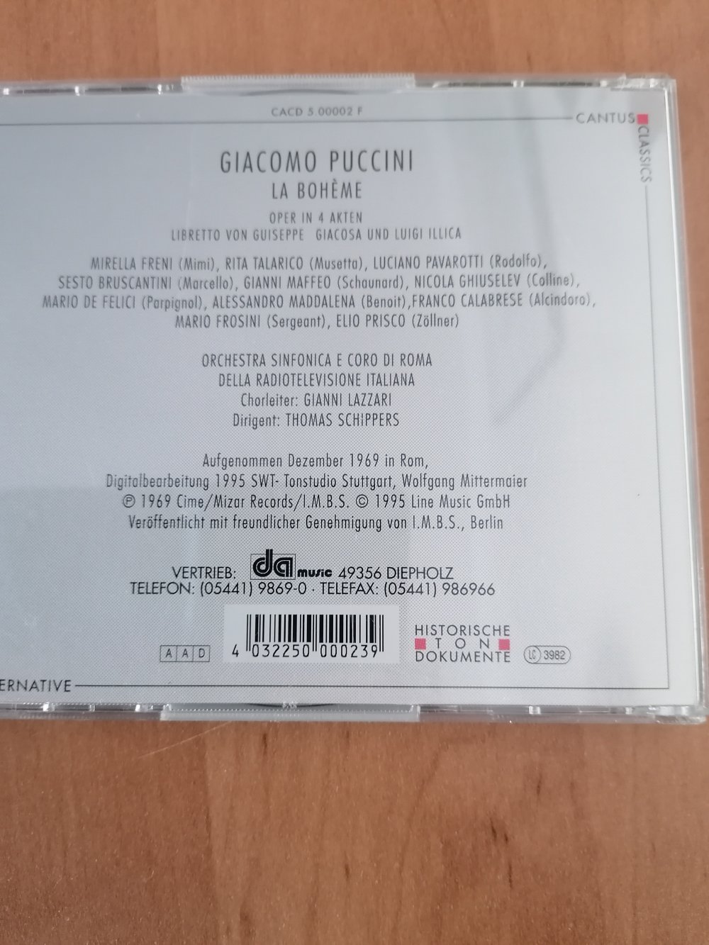 Puccinis La Bohème