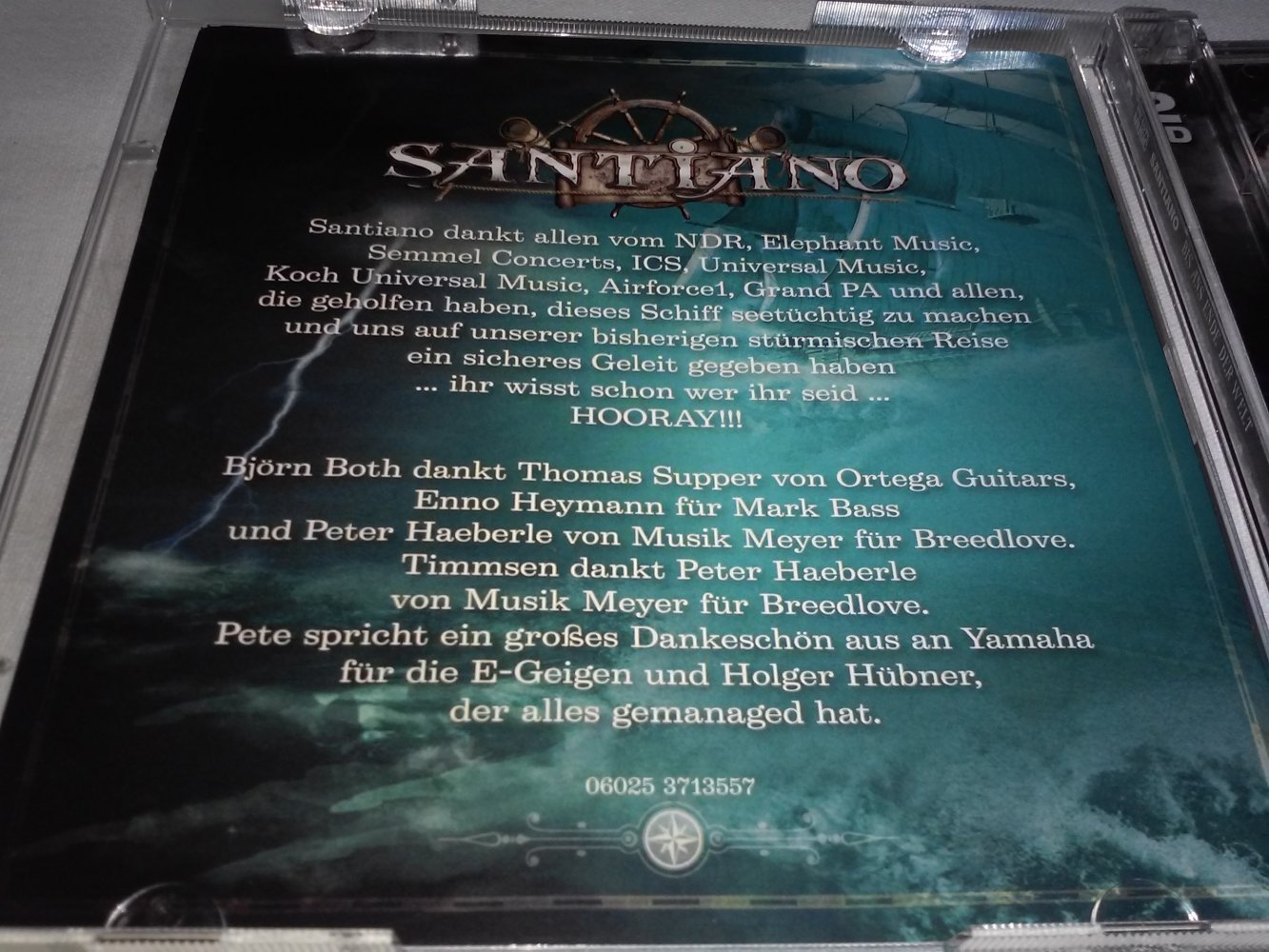  Santiano - Bis ans Ende der Welt - Live 2 CD 
