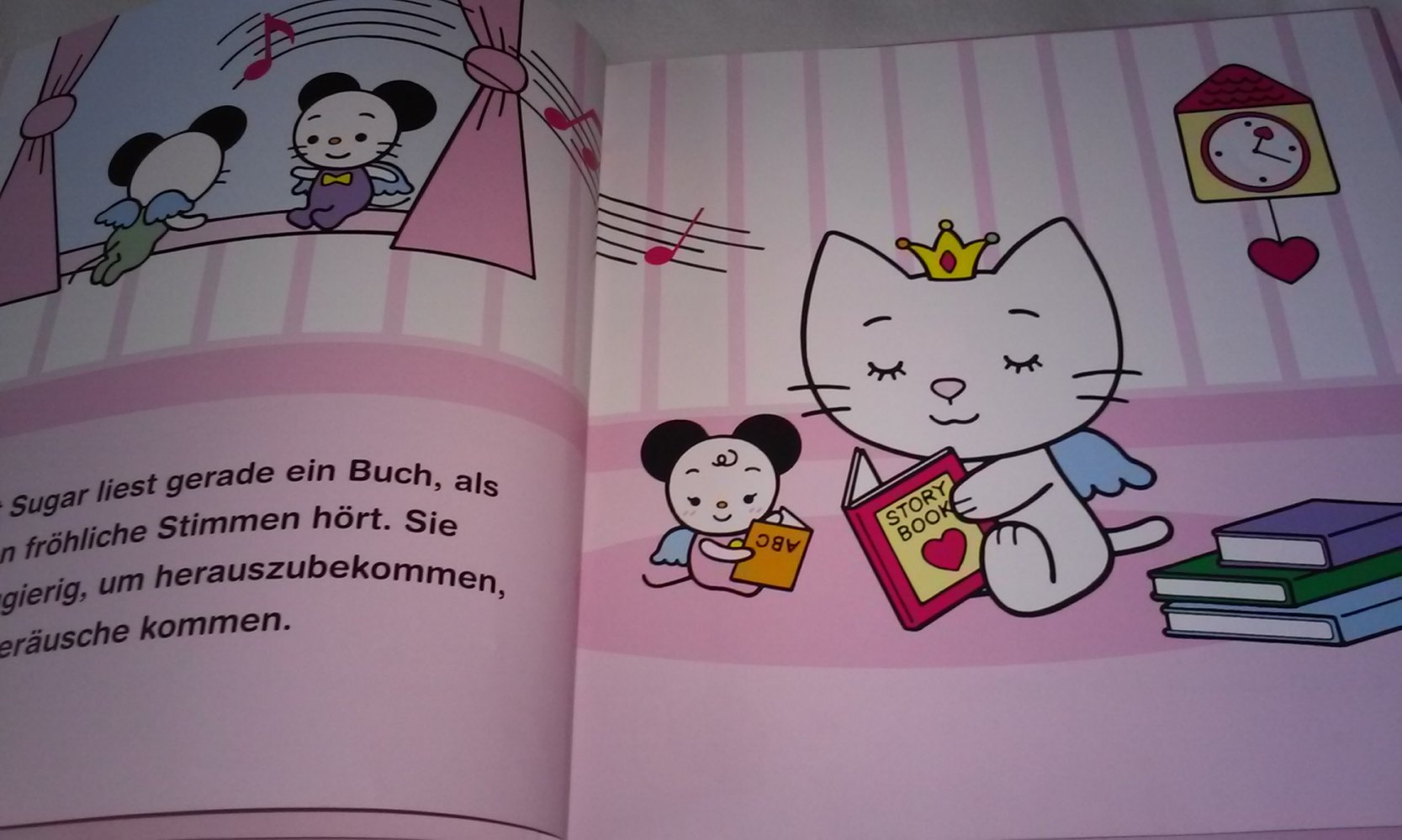 neu!Angel cat sugar Bilderbuch und Hallo Kitty Wimmelbuch Geschenktipp 