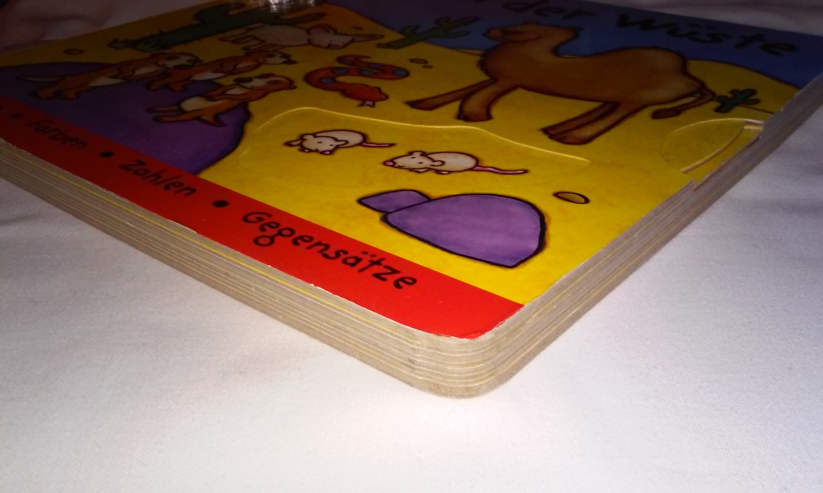  In der Wüste  Zieh- und Schiebebuch - Spielen und Lernen