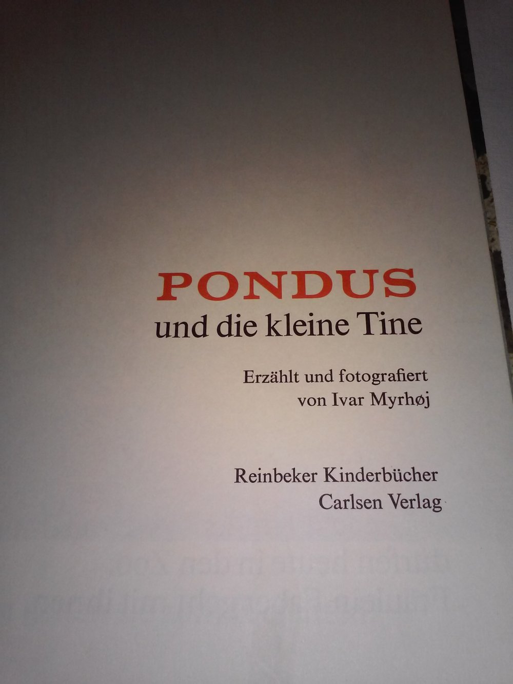 Ivar Myrhoj - (Pinguin) Pondus und die kleine Tine