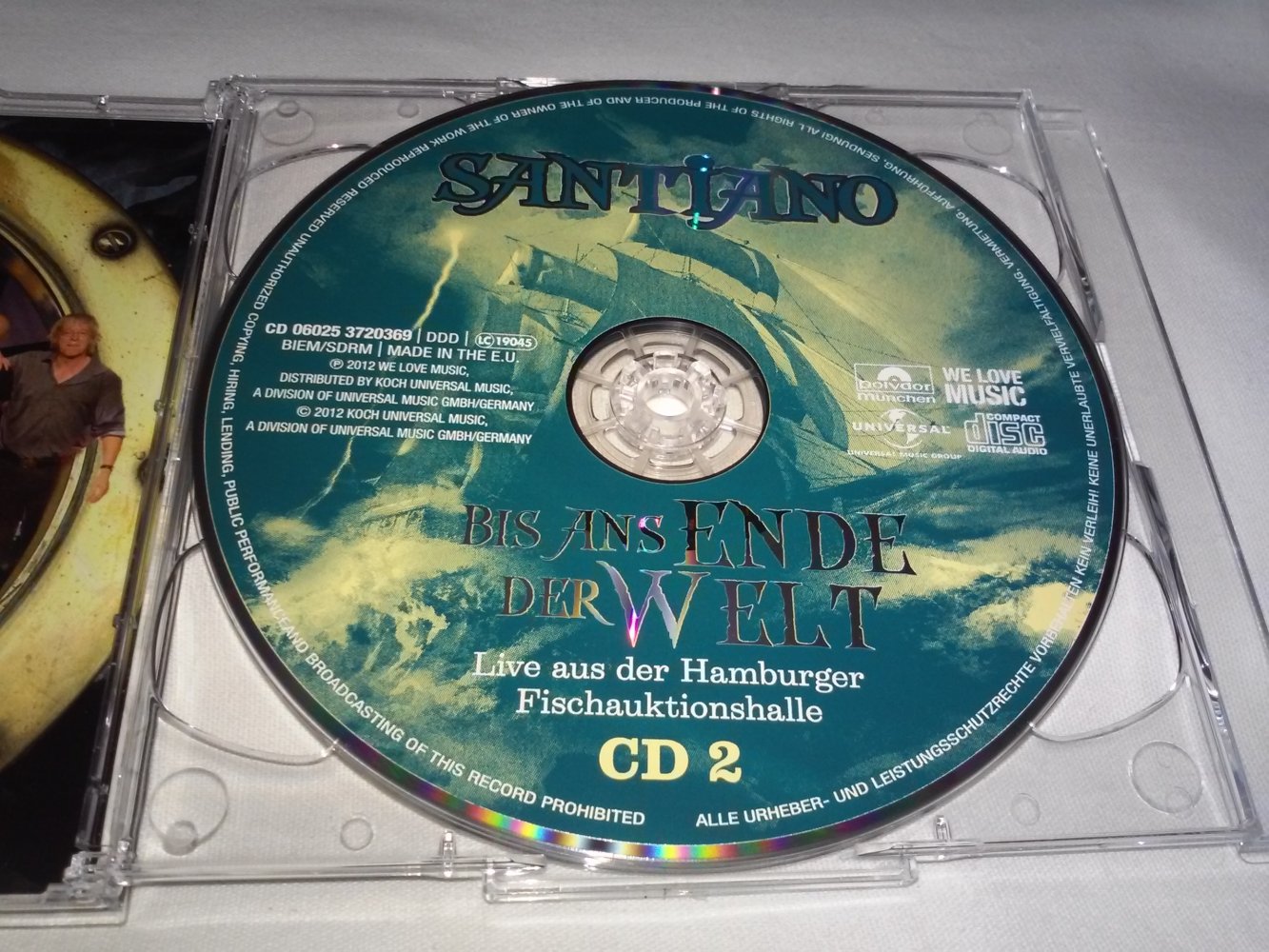  Santiano - Bis ans Ende der Welt - Live 2 CD 
