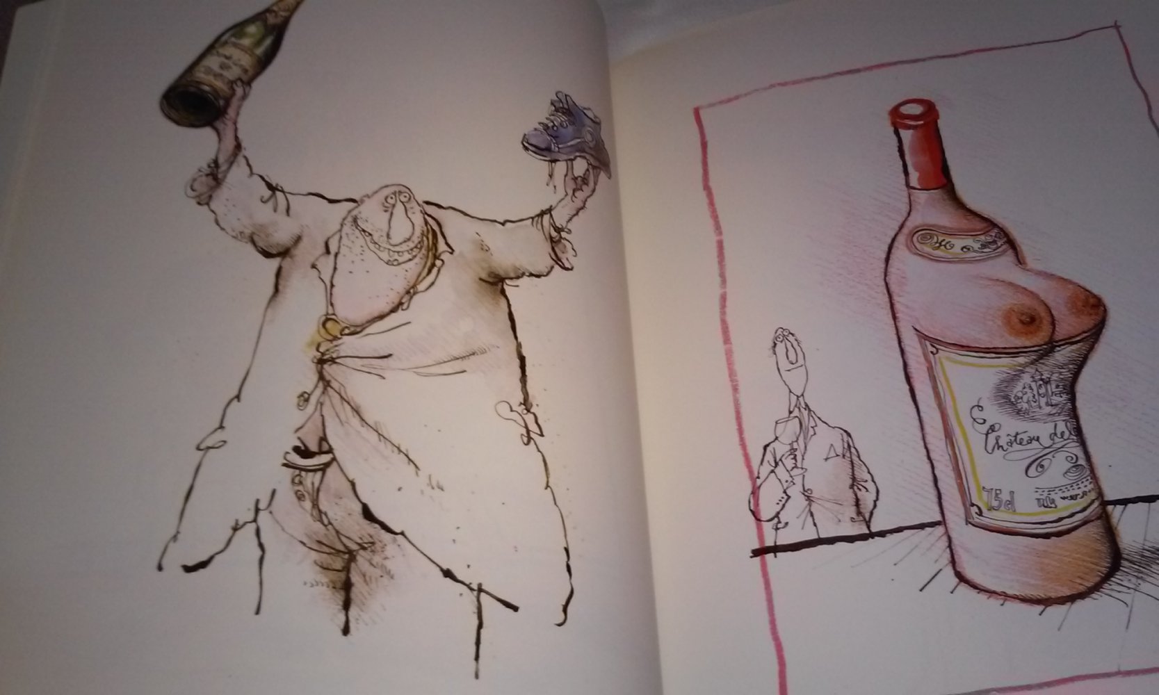 Ronald Searle's Jllustrierte Weinsprache