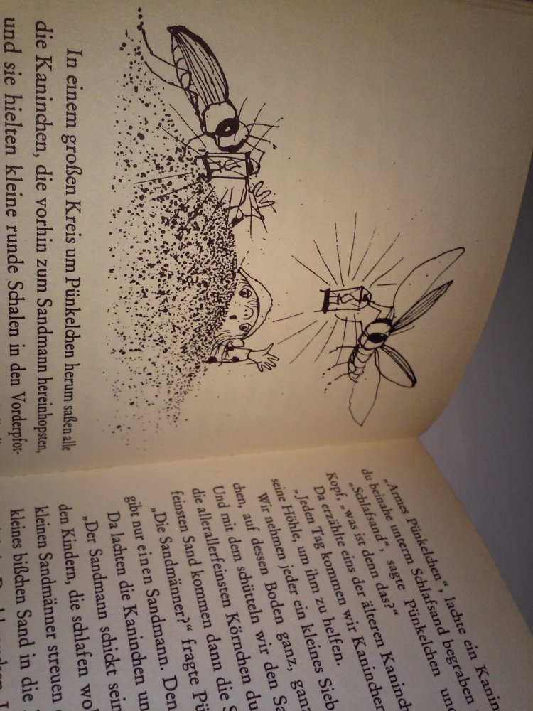 Dick Laan:  Pünkelchen sucht den Sandmann - Kinderbuch alt