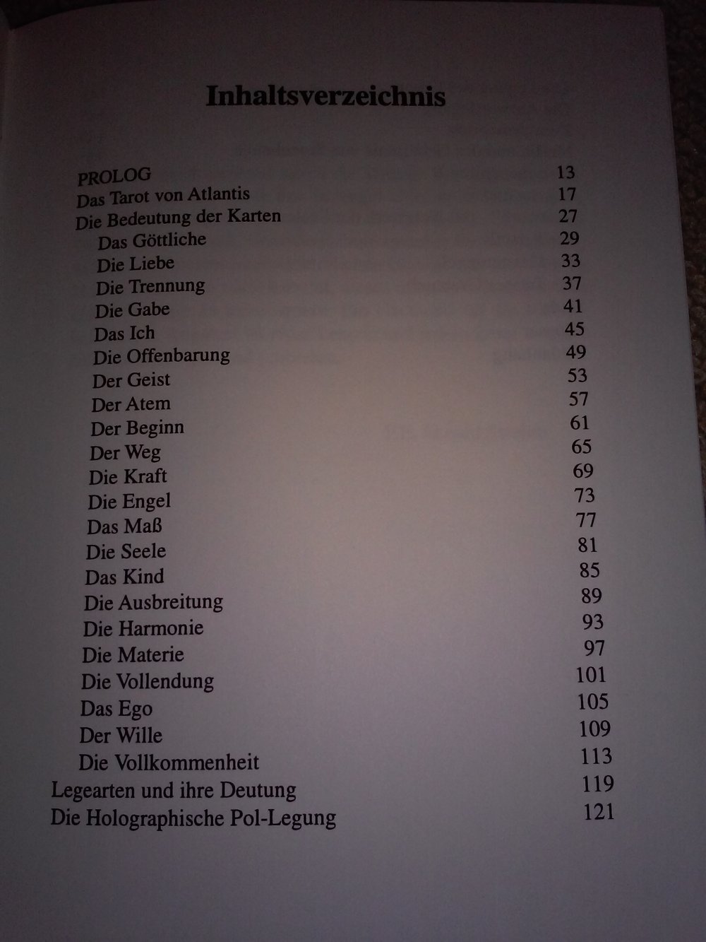  F. E. E. Strohm:Das Meisterwissen von Atlantis, m. 23 Tarotkarten