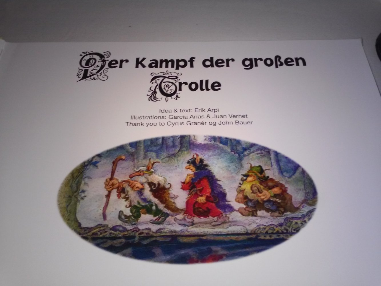 Erich Arpi: Der Kampf der großen Trolle