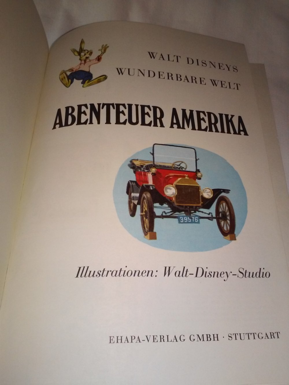 Abenteuer Amerika. Walt Disneys Wunderbare Welt -altes Kinderbuch-