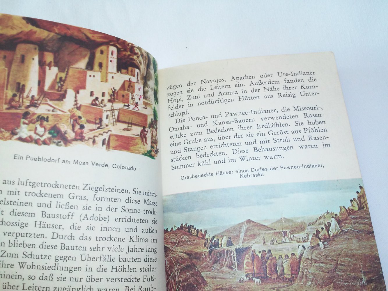 Taschen Quiz T/1  Indianer Sachbuch altes Kinderbuch 1963