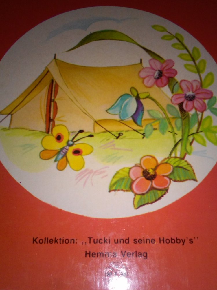  M.Rainaud/I.Flemes: (Hase) Tucki im Zelt -Kinderbuch alt