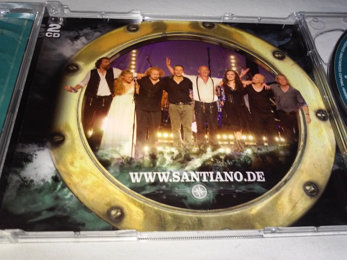  Santiano - Bis ans Ende der Welt - Live 2 CD 