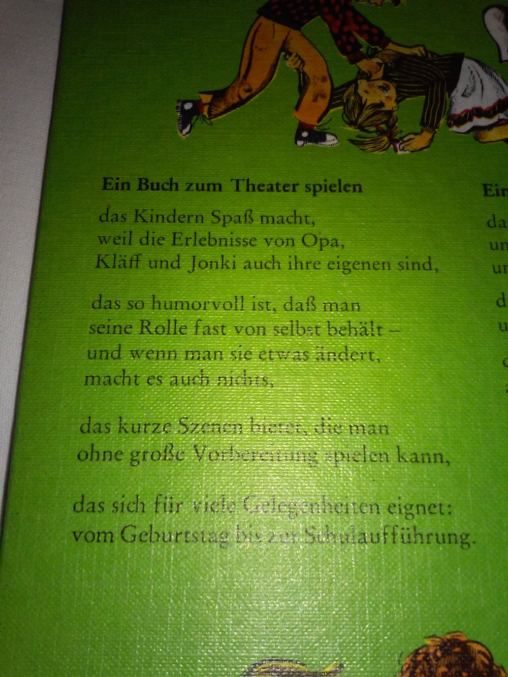 Opa, Kläff und Jonki. 16 Stücke und Geschichten zum Lesen und Spielen