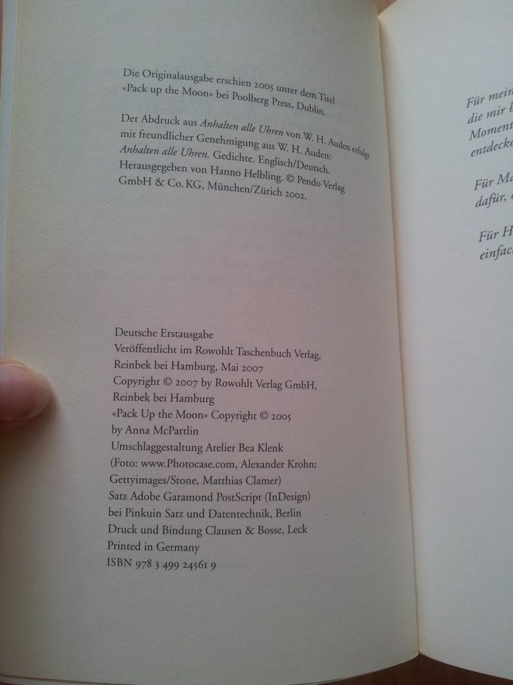 Weil du bei mir bist - Anna McPartlin