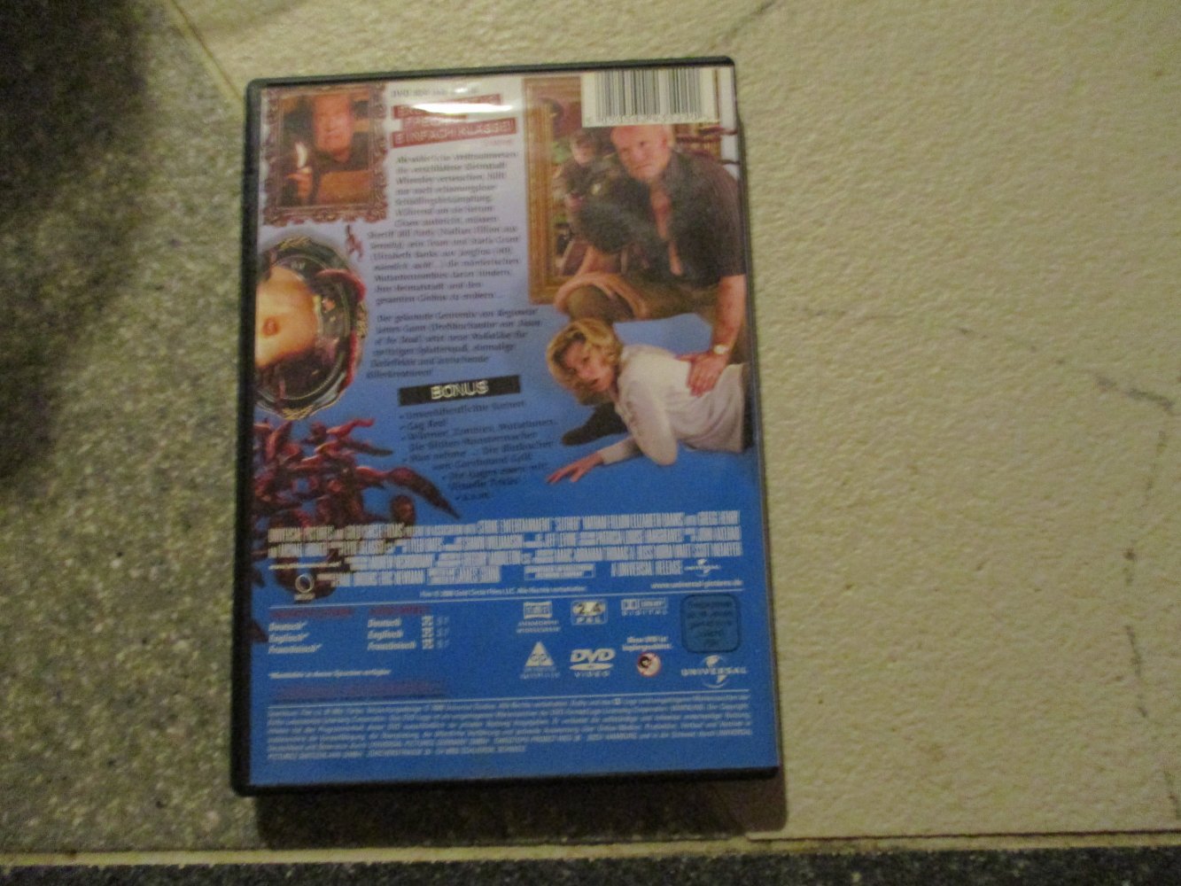 dvd horror film,ab 16 jahre,slither,sehr guter zustand