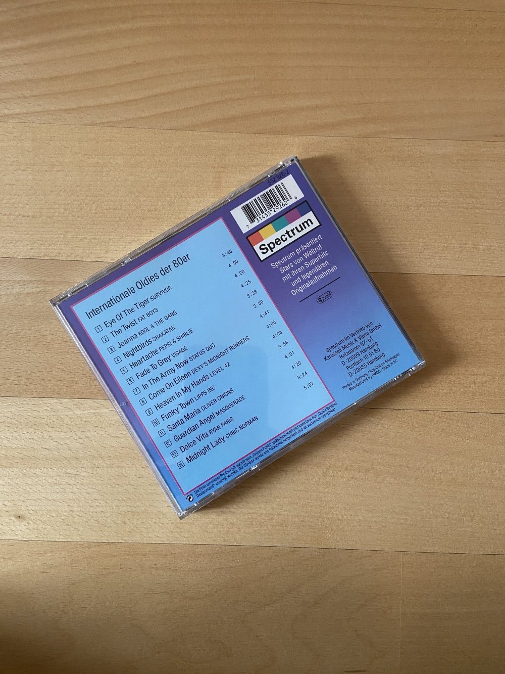 CD Sampler Oldies 80er Status Quo Level42 Survivor Fat Boys Kool & The Gang Chris Norman