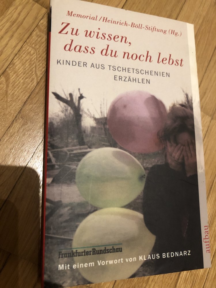 Zu wissen, dass du noch lebst
