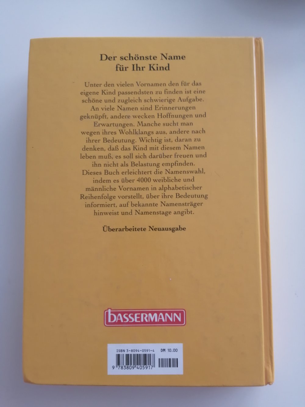 4000 Vornamen aus aller Welt