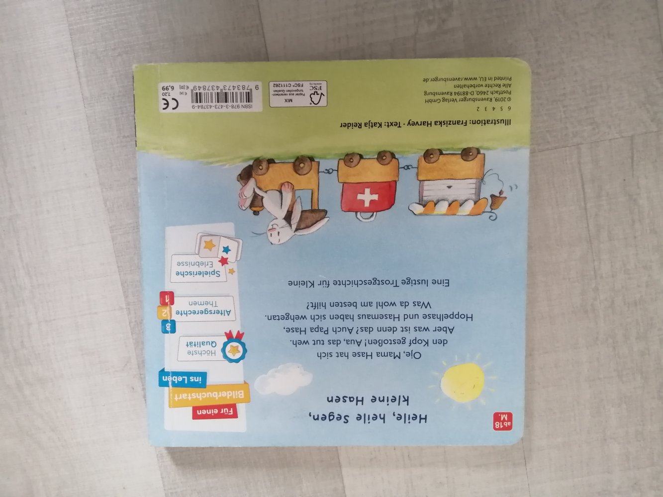 Wenn kleine Hasen Aua haben