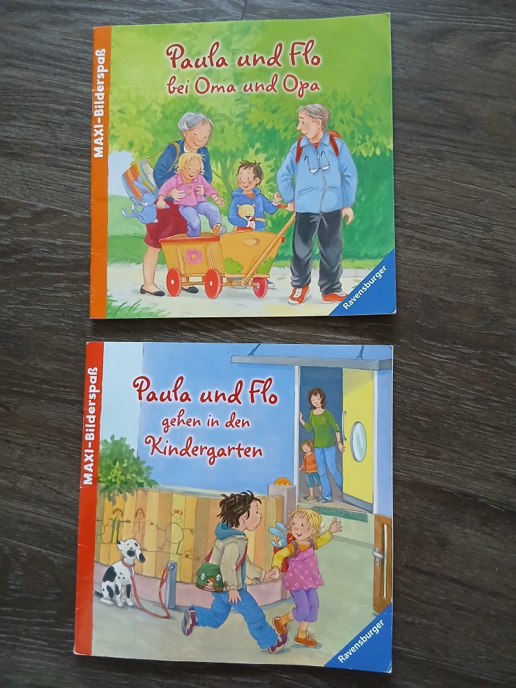 2 x Kinderbuch Paula und Flo