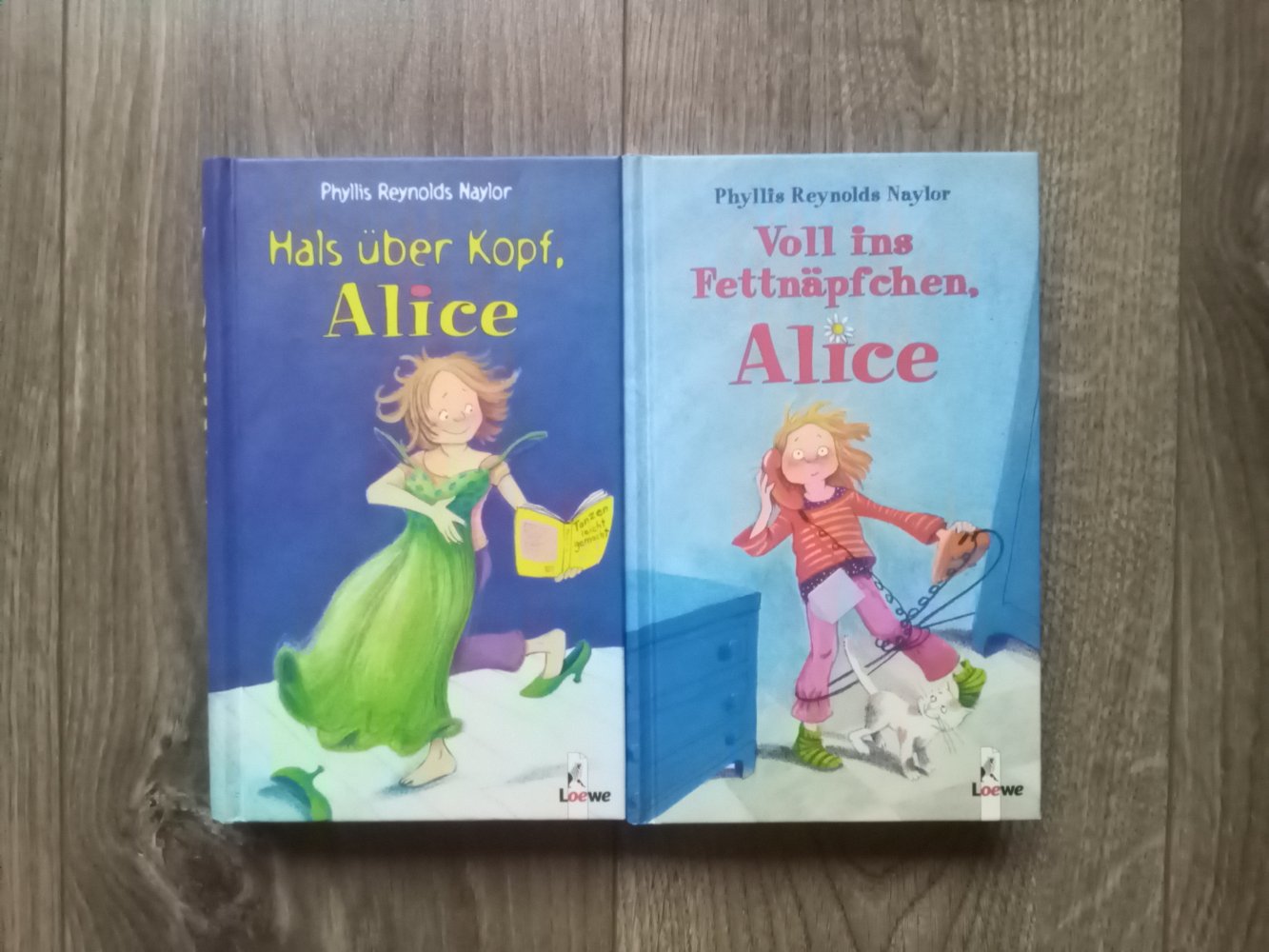 Hals über Kopf, Alice Band 11 Voll ins Fettnäpfchen, Alice Vorgeschichte Phyllis Reynolds Naylor Loewe 