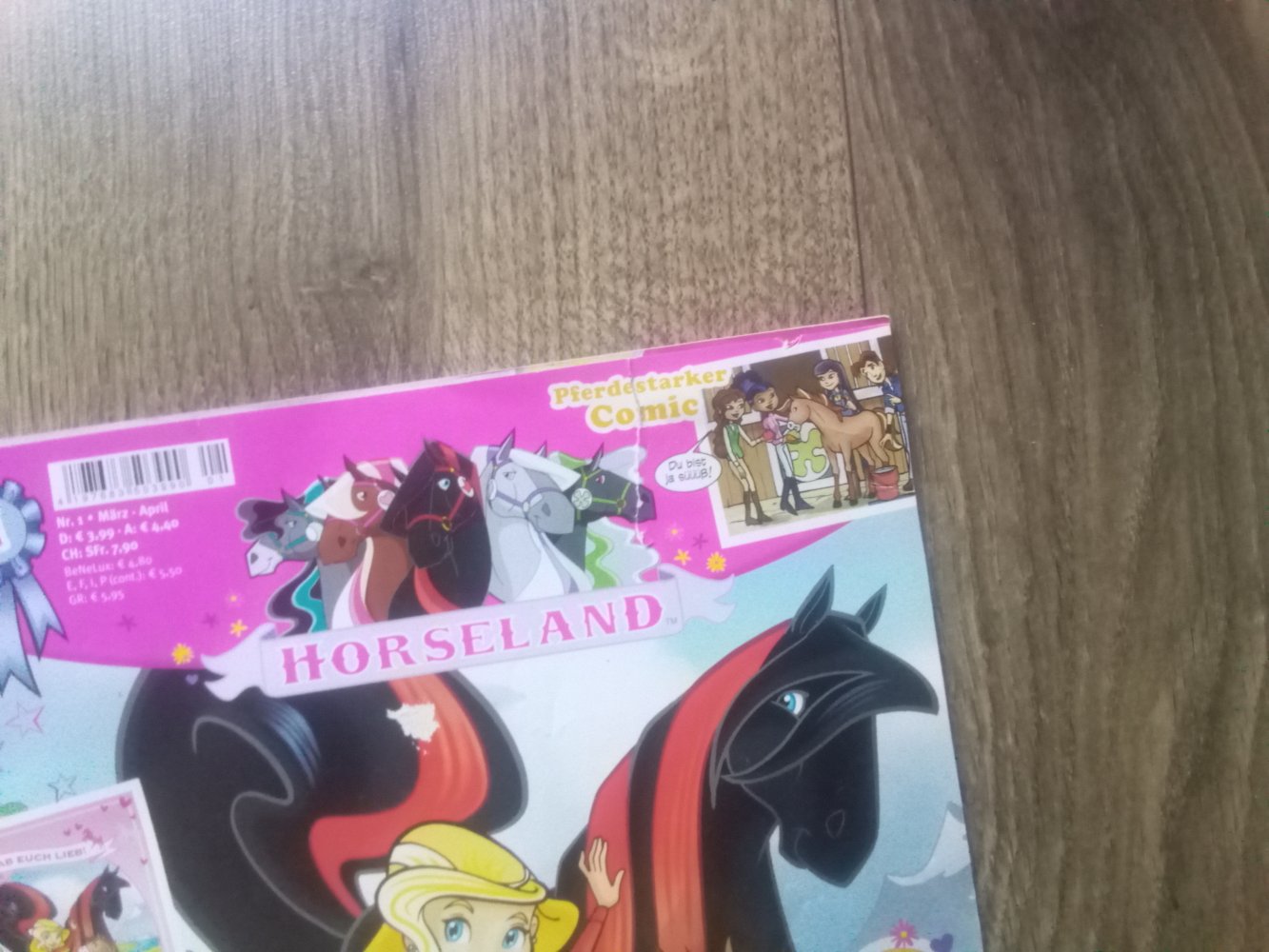 Escape Stickerbuch Juwelenraub Horseland Zeitschrift