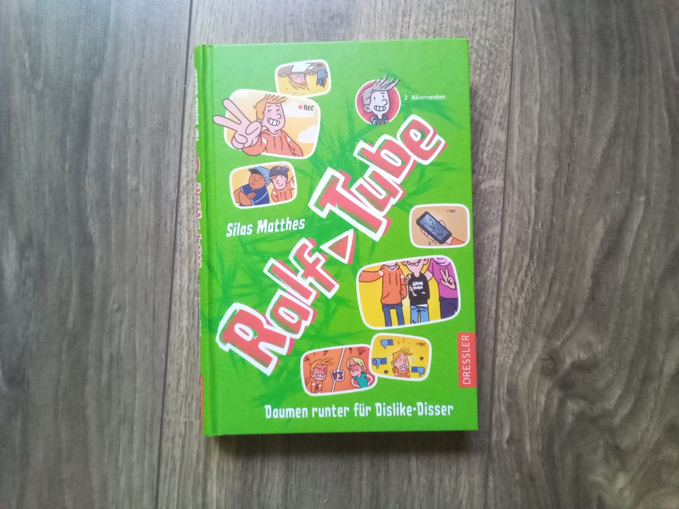Ralf-Taube Band 1+2 Vom Lauch zur Legende Daumen runter für Dislike-Disser Silas Matthes Dressler