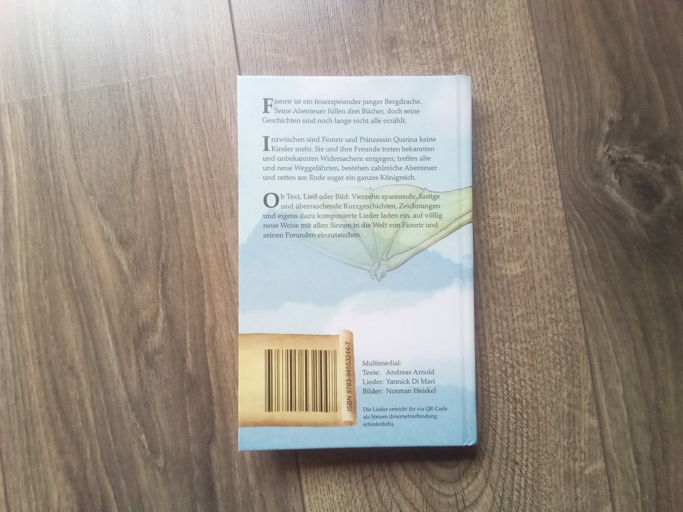 Fionrirs kleine Reisen Buch Andreas Arnold Reimheim Verlag mit Audiocode